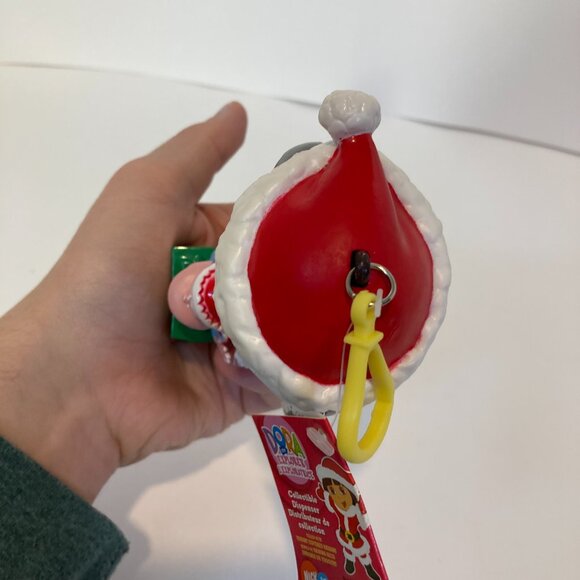 Vintage Dora The Explorer & Boots Christmas Keychain Candy Dispenser 2006 Nick - Picture 8 of 10